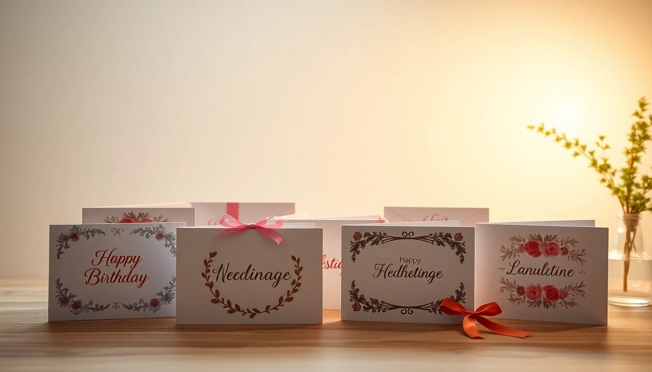 Entdecke wunderschöne Grußkarten im Online Grusskarten Shop für jeden Anlass in stilvollem Design.