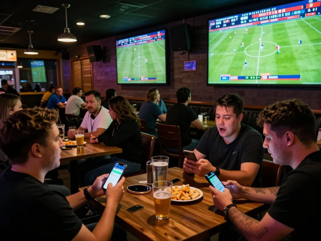 Experience the excitement of บ้านผลบอล7m as sports fans track live match scores and betting on their smartphones.