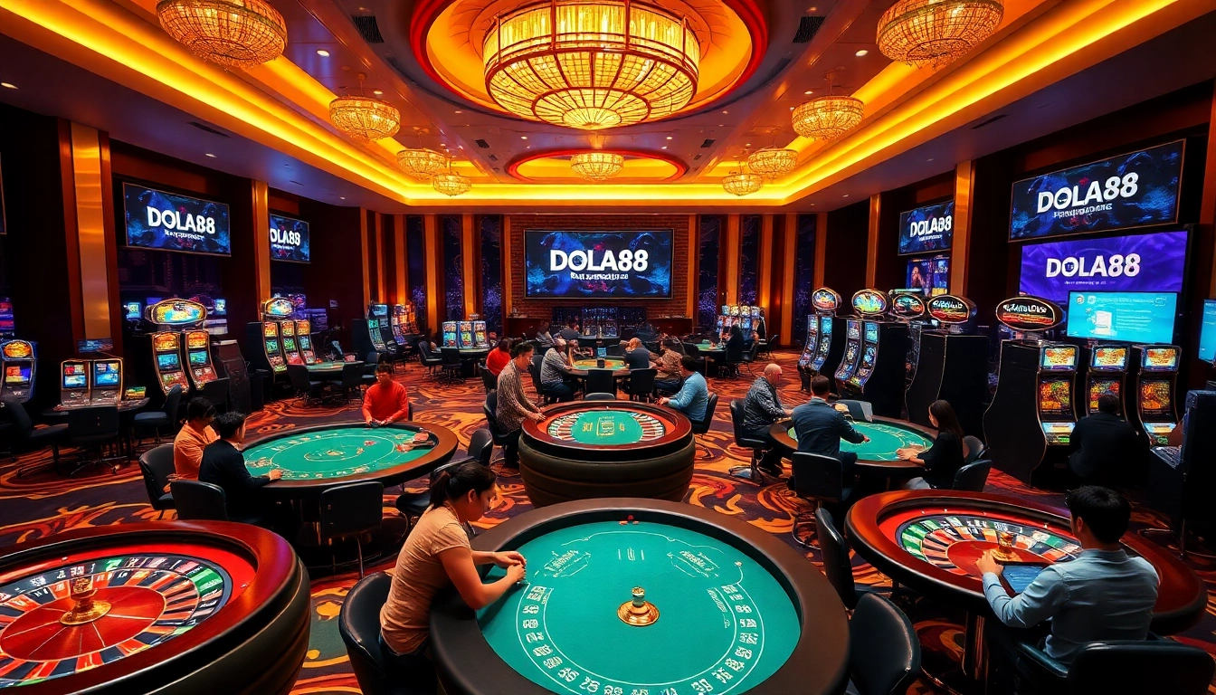 Experience the excitement of DOLA88 with vibrant casino games and luxurious betting environments.