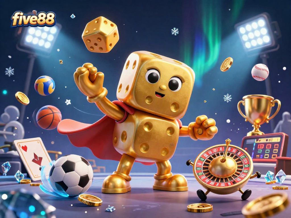 Experience thrilling gaming with five88's dynamic casino gameplay and exciting character designs.