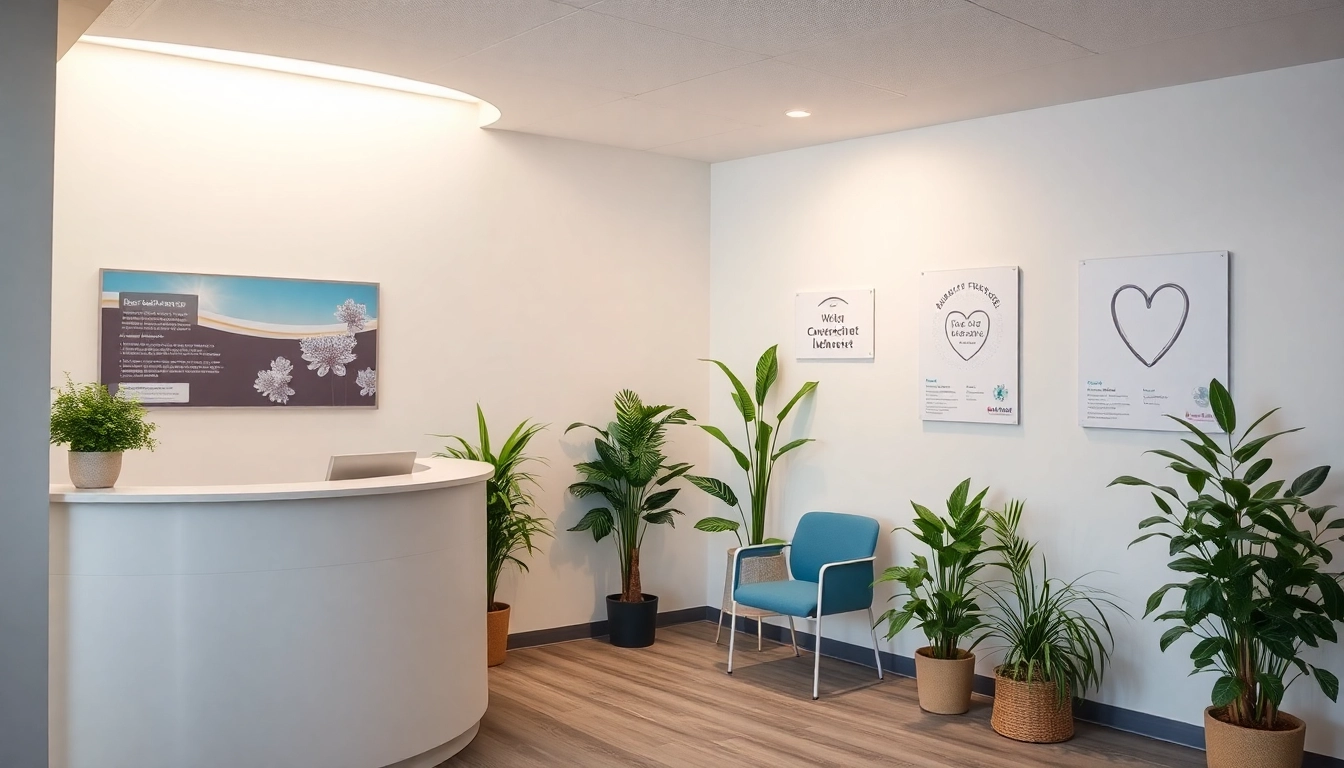 Gestalten Sie Ihre Werbung Pflegedienst mit einem ansprechenden Büro-Design, das Vertrauen und Professionalität ausstrahlt.