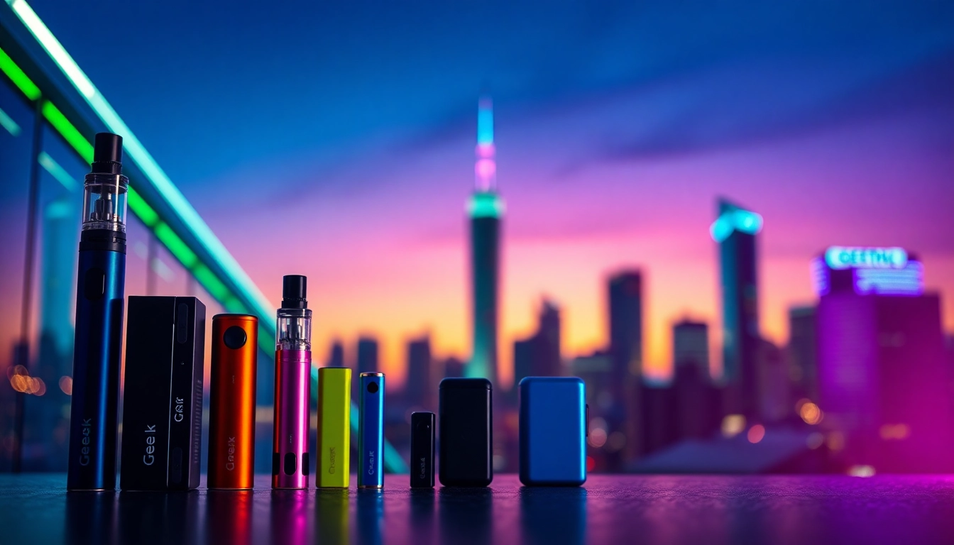 Experience Premium Vaping with Thoughtfully Crafted geekthc Devices