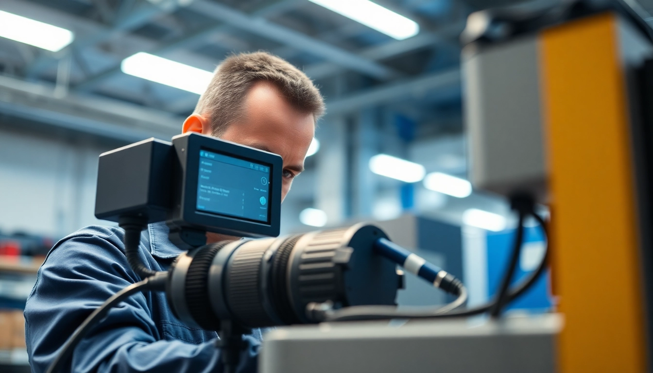 Technician performing a DGUV V3 Prüfung to ensure workplace safety and compliance.
