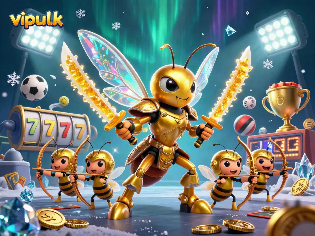 Win big with vipluck's thrilling casino games featuring dynamic 3D characters and vibrant elements.