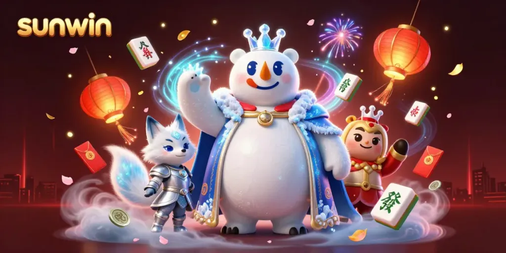 Experience thrilling gameplay at sunwin, featuring vibrant casino elements and enchanting characters.