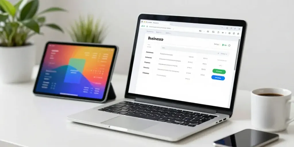 Geschäftskonto GmbH eröffnen auf einer modernen digitalen Plattform für Finanzmanagement und digitale Banking-Lösungen.