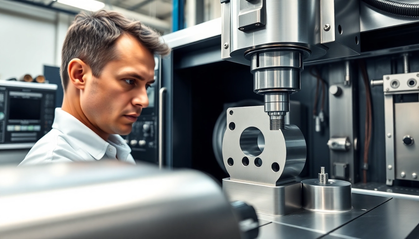 cnc prototyp fertigung mit hochpräzisen Maschinen in einer professionellen Werkstatt