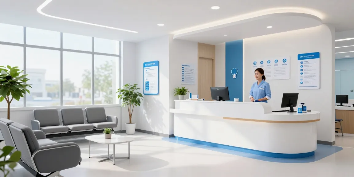 Akra Labs Shop: Medizinische Dienstleistungen und Patientenkontakt in einer modernen Gesundheitsklinik.