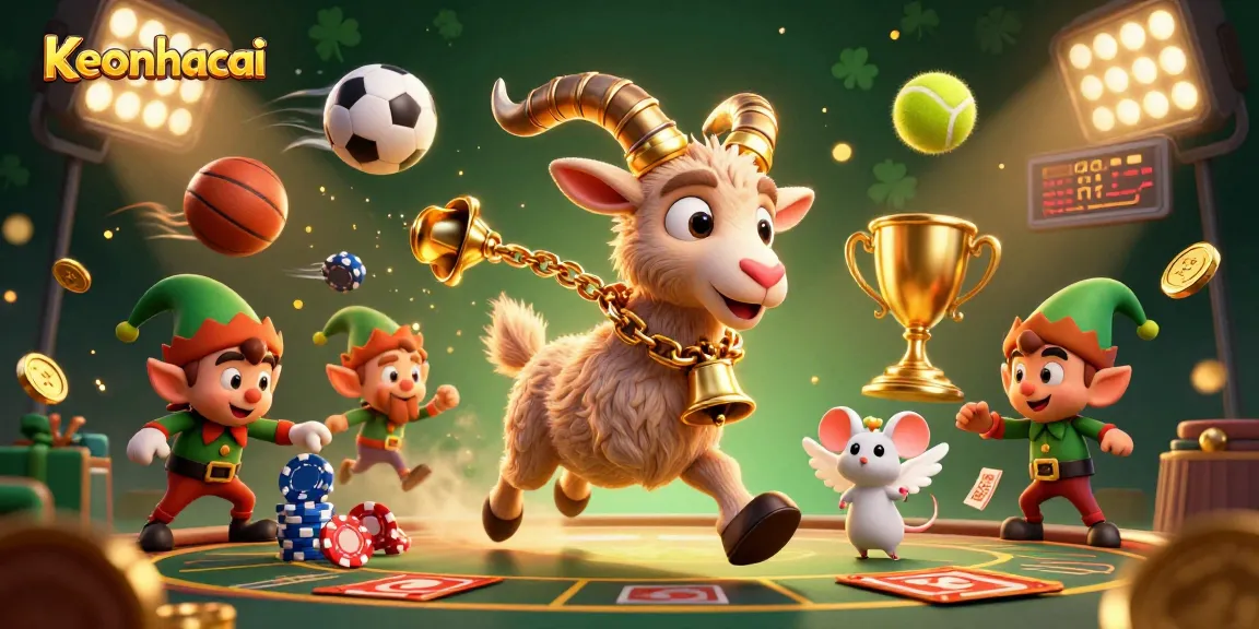 Experience keonhacai's thrilling holiday-horror casino with Krampus and mischievous elf gremlins!