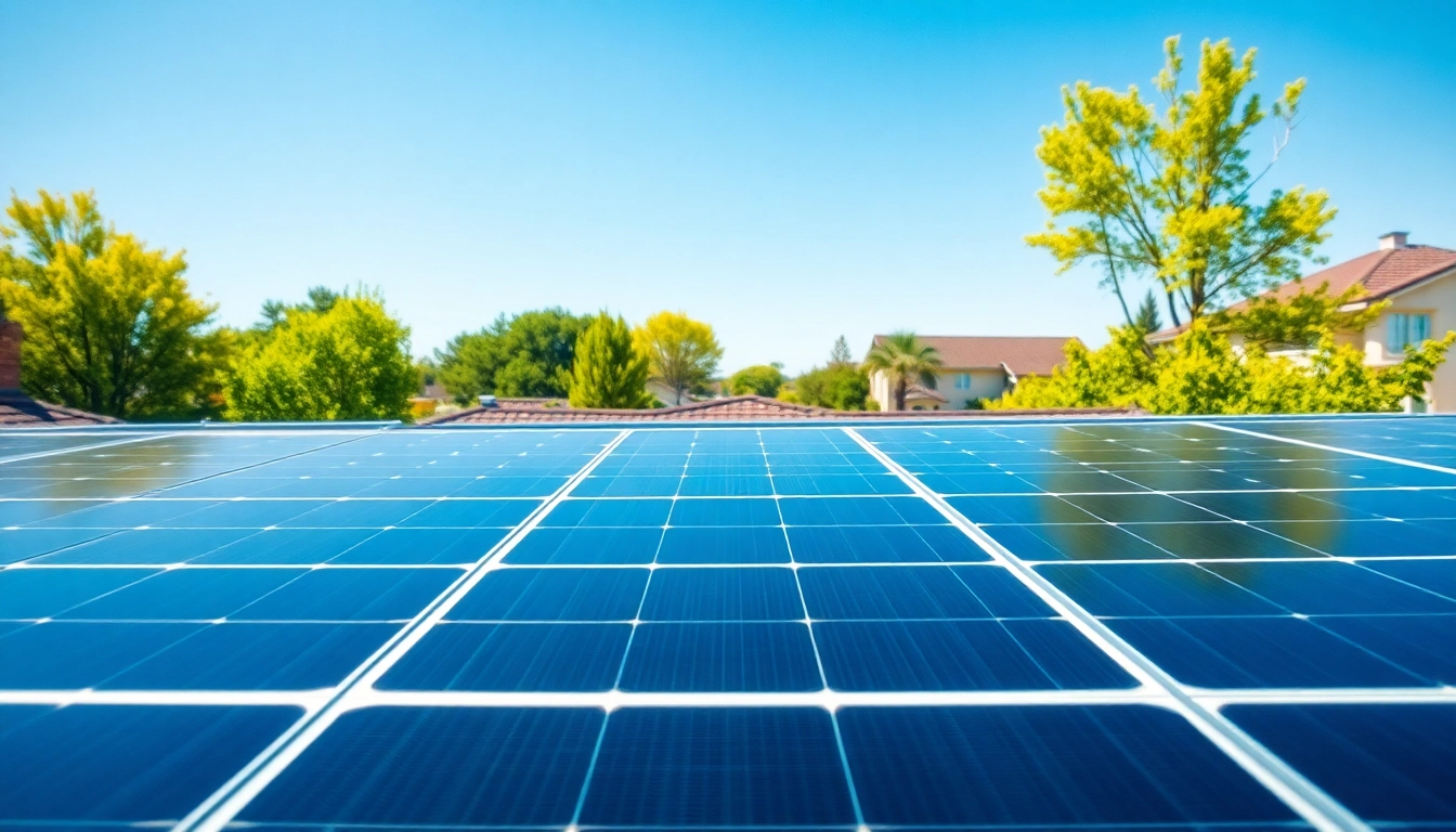 Photovoltaik Leads: efficacious representation of solar panels efficiently harnessing sunlight.