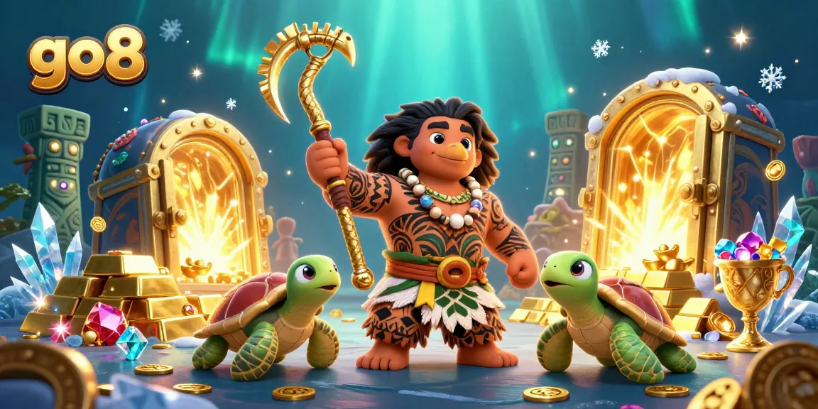 Experience the thrill of go8 with a vibrant, dynamic casino adventure featuring treasure, gems, and gaming excitement.