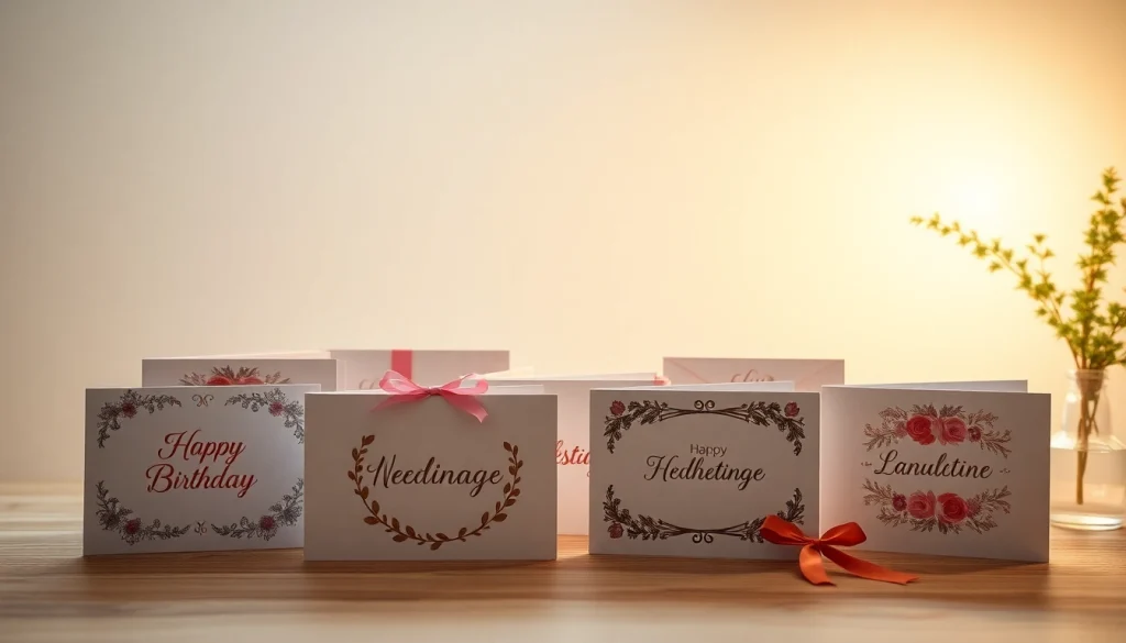 Entdecke wunderschöne Grußkarten im Online Grusskarten Shop für jeden Anlass in stilvollem Design.