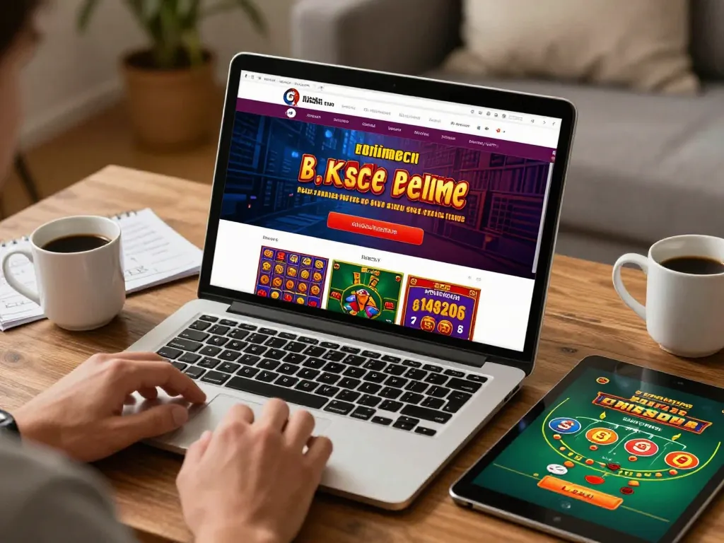 Bet168 users engaging in online slots and blackjack, showcasing a vibrant casino interface.