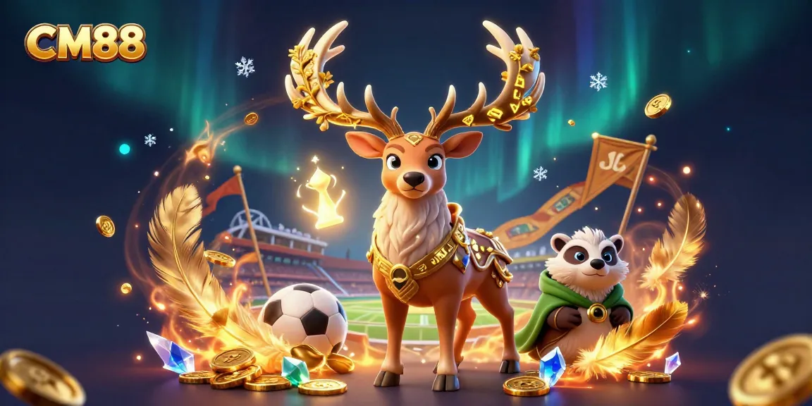 Engage in exhilarating sports betting at CM88 with vibrant 3D characters and rich gaming elements.