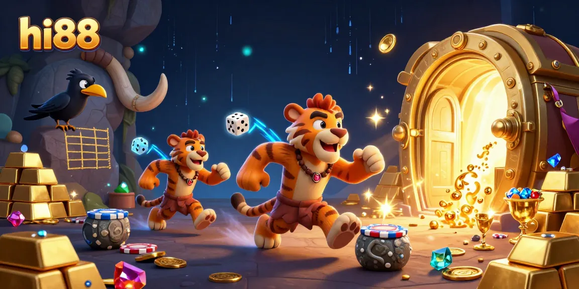 Experience thrilling gameplay at hi88 with vibrant casino elements and engaging characters.