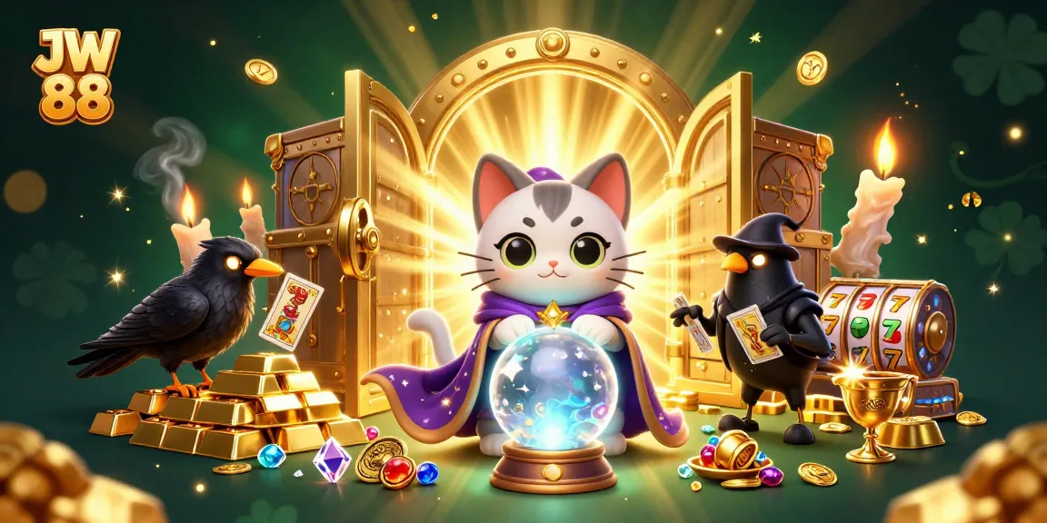 Experience the excitement at JW 88 with our mystical fortune teller and treasures!